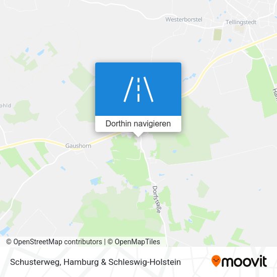 Schusterweg Karte