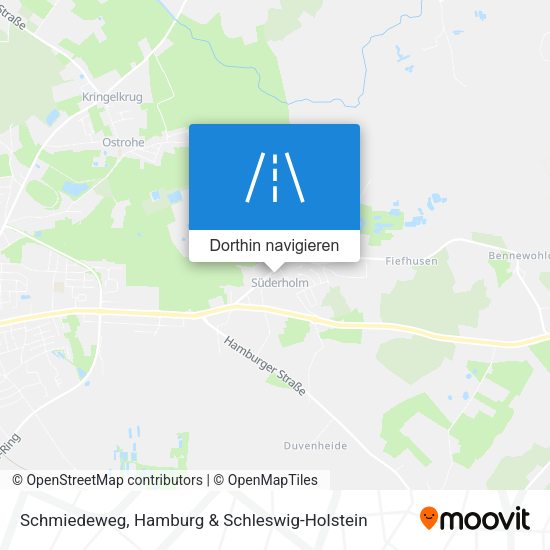 Schmiedeweg Karte