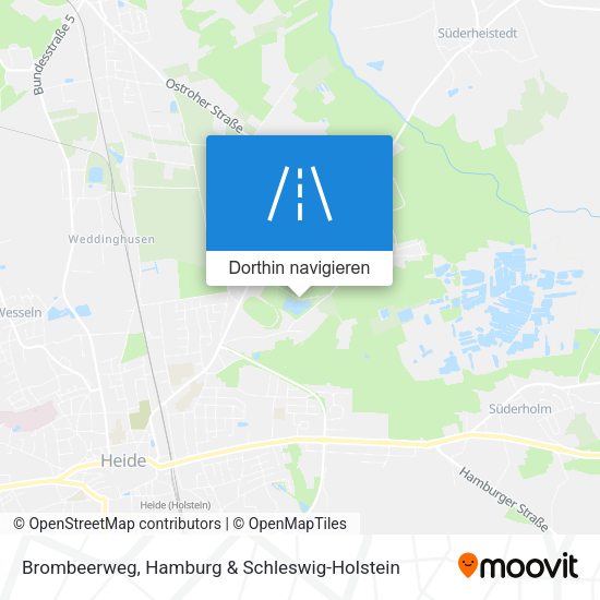 Brombeerweg Karte