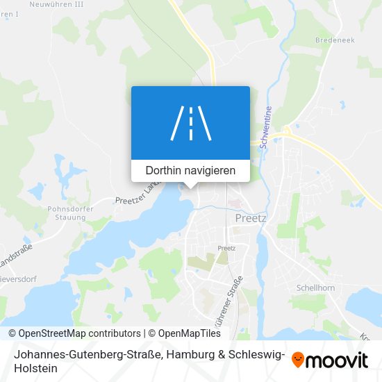 Johannes-Gutenberg-Straße Karte