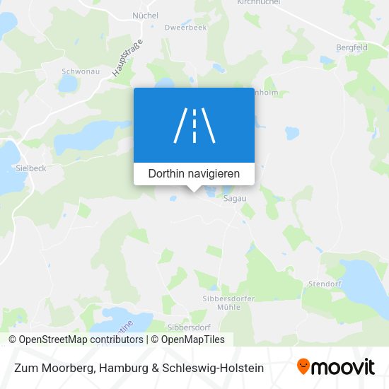 Zum Moorberg Karte