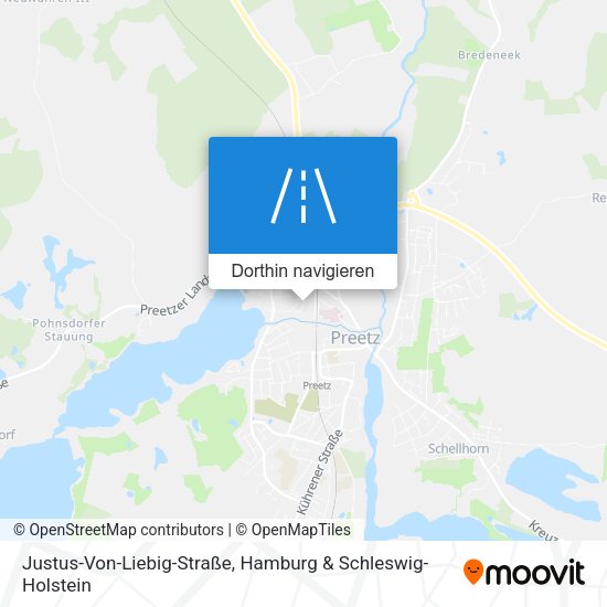Justus-Von-Liebig-Straße Karte