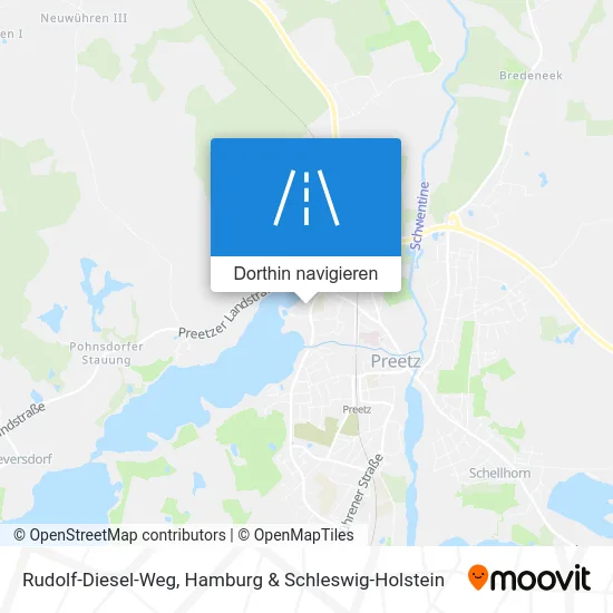 Rudolf-Diesel-Weg Karte