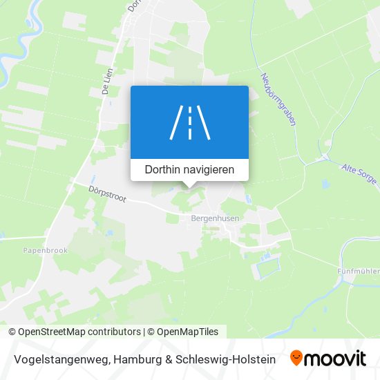 Vogelstangenweg Karte