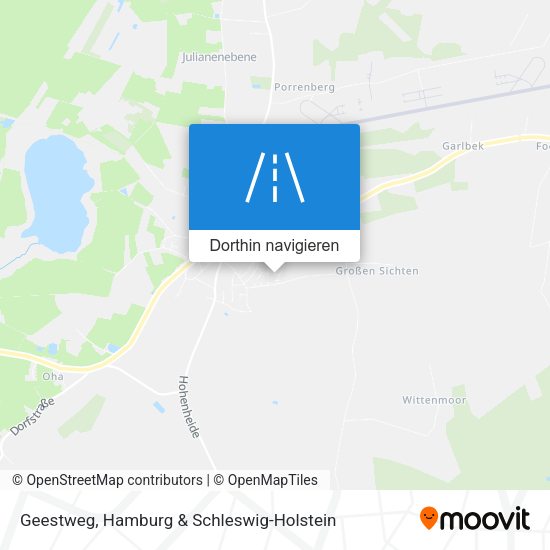 Geestweg Karte