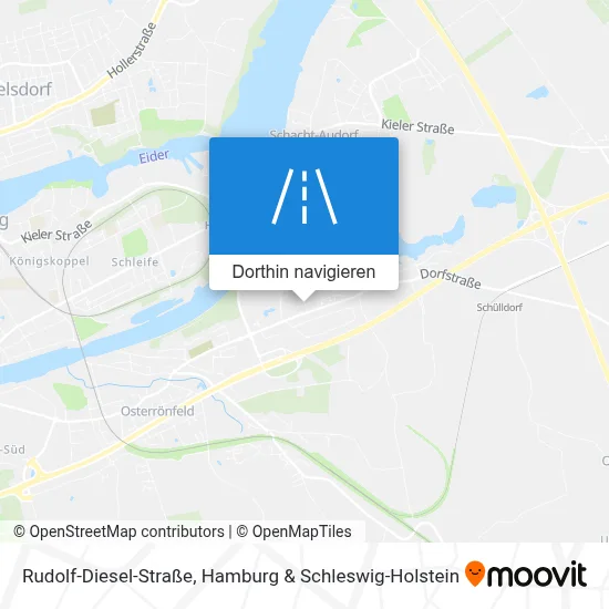 Rudolf-Diesel-Straße Karte