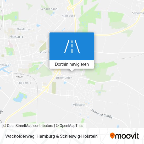 Wacholderweg Karte