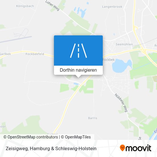 Zeisigweg Karte