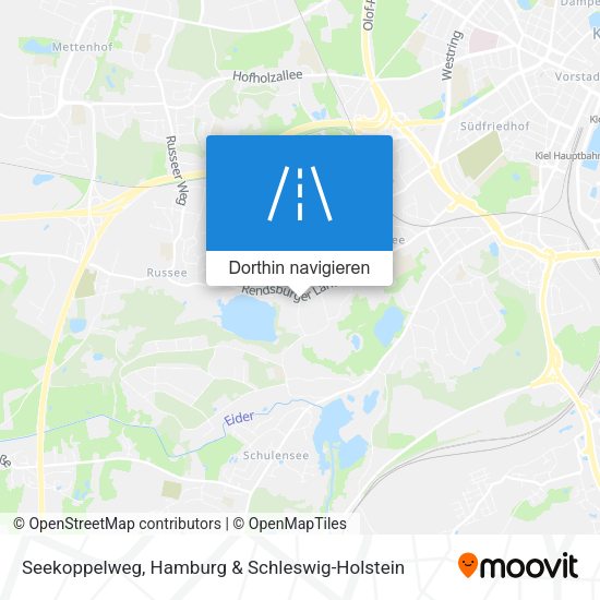 Seekoppelweg Karte