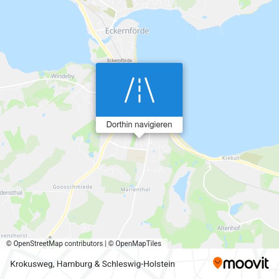 Krokusweg Karte