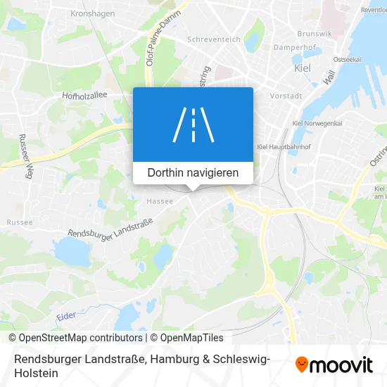 Rendsburger Landstraße Karte