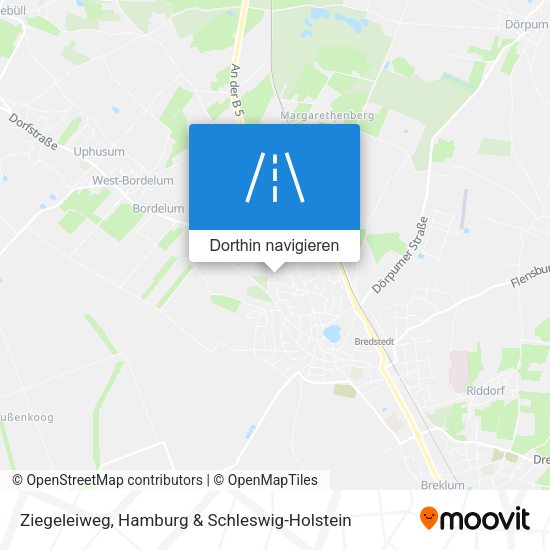 Ziegeleiweg Karte