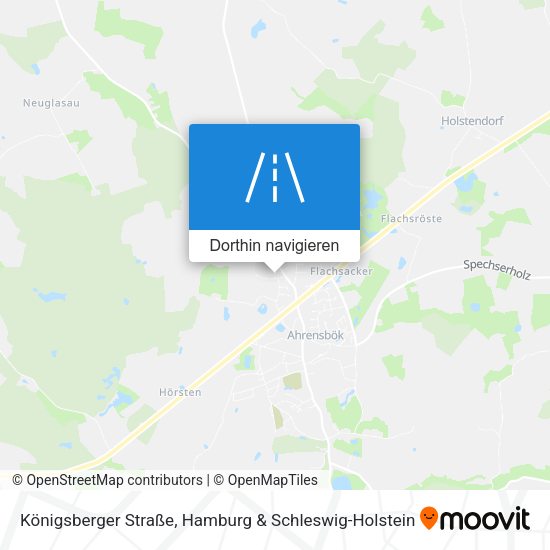 Königsberger Straße Karte