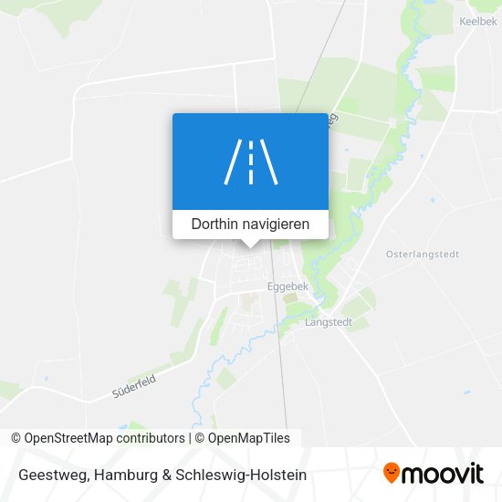 Geestweg Karte