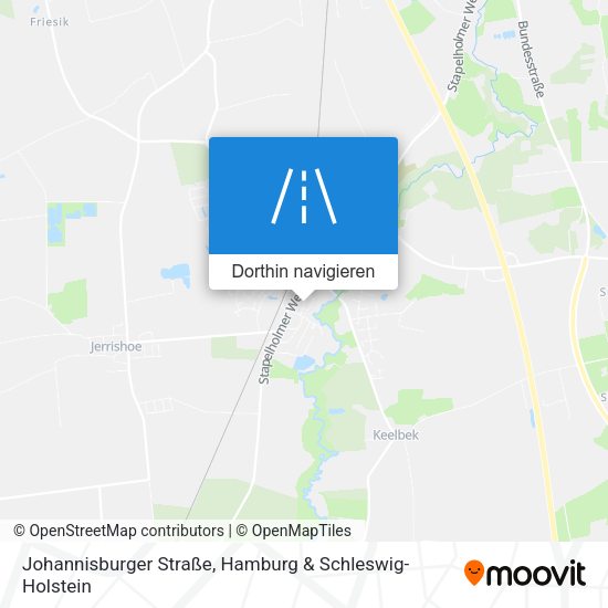 Johannisburger Straße Karte