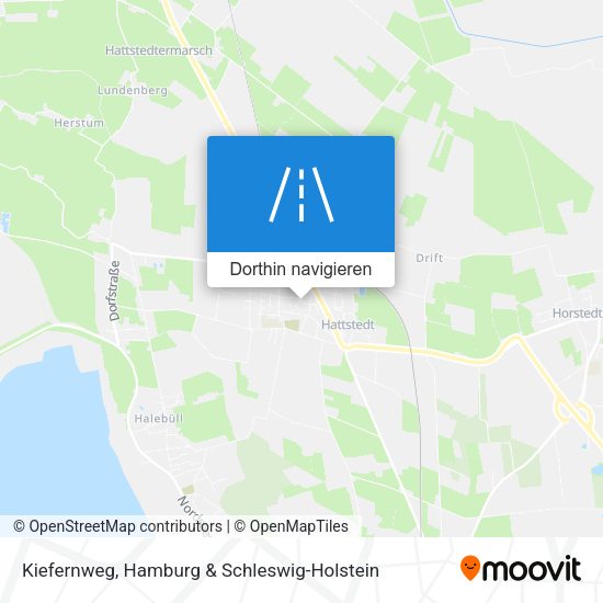 Kiefernweg Karte