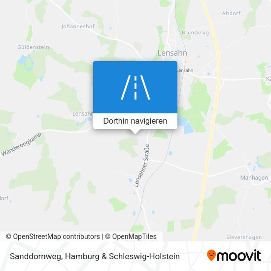 Sanddornweg Karte