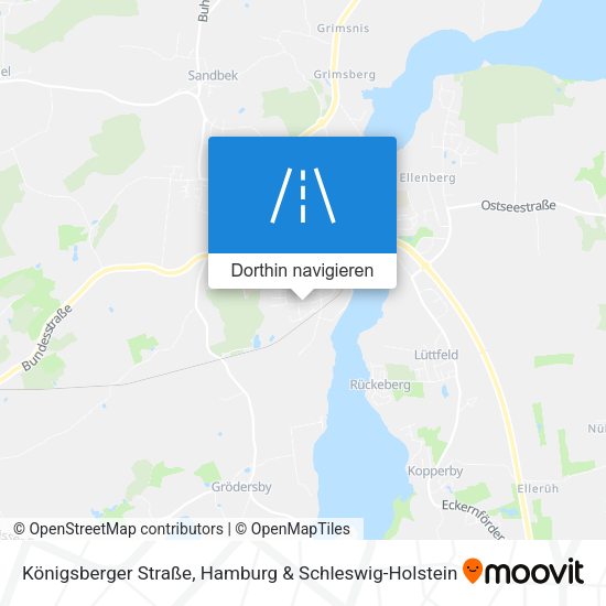 Königsberger Straße Karte