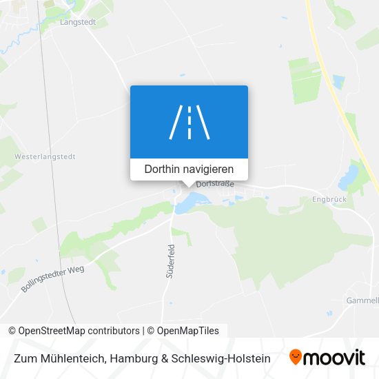 Zum Mühlenteich Karte