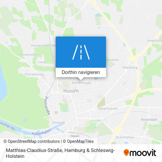 Matthias-Claudius-Straße Karte