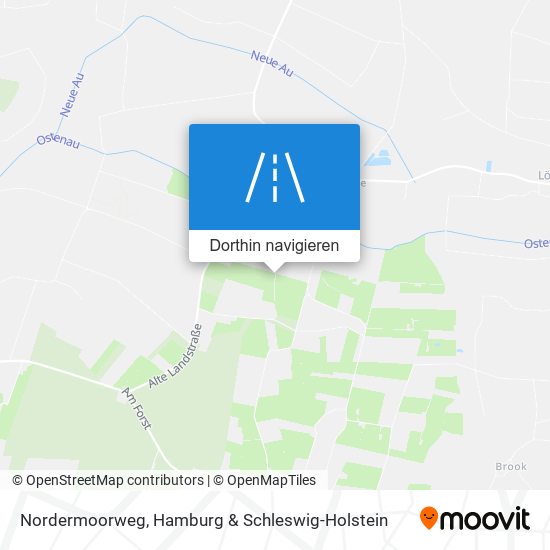 Nordermoorweg Karte