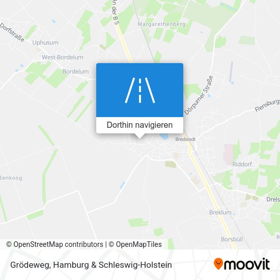 Grödeweg Karte