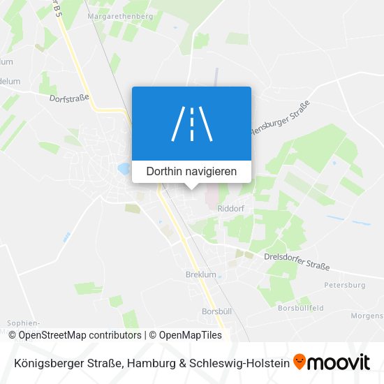 Königsberger Straße Karte