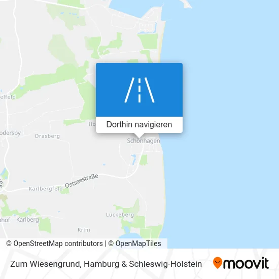 Zum Wiesengrund Karte