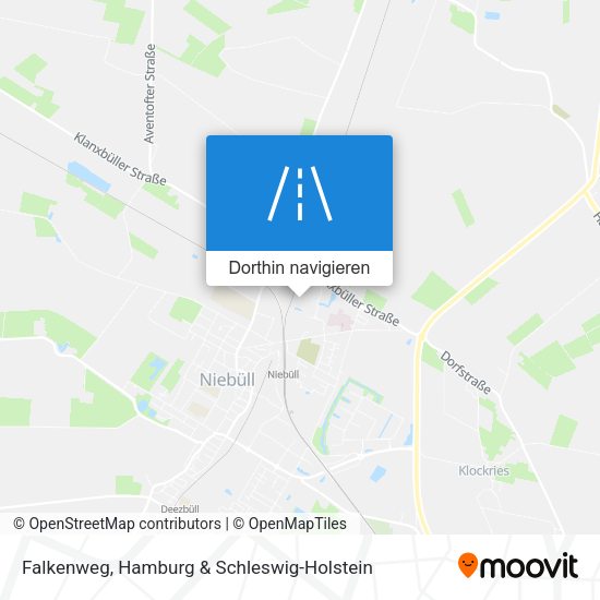 Falkenweg Karte