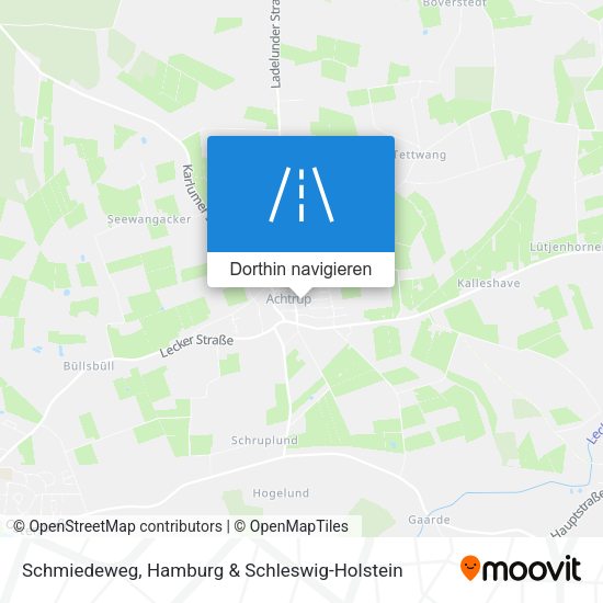 Schmiedeweg Karte