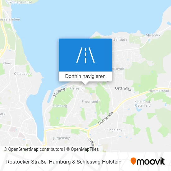 Rostocker Straße Karte