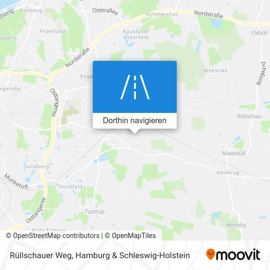 Rüllschauer Weg Karte