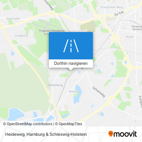 Heideweg Karte