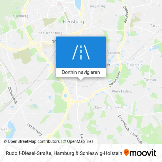 Rudolf-Diesel-Straße Karte