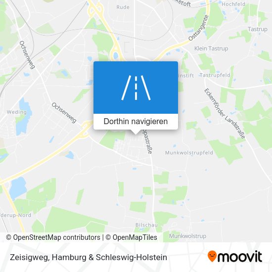 Zeisigweg Karte