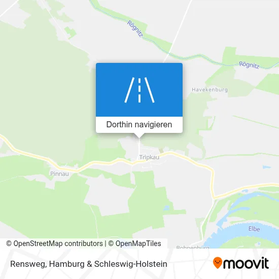 Rensweg Karte