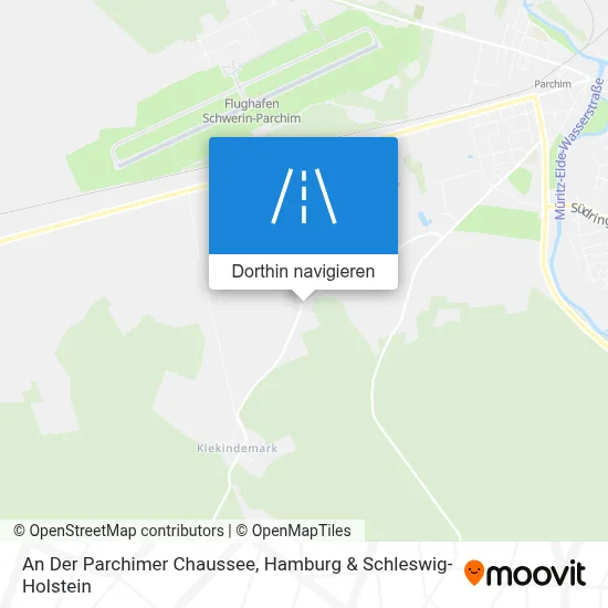 An Der Parchimer Chaussee Karte