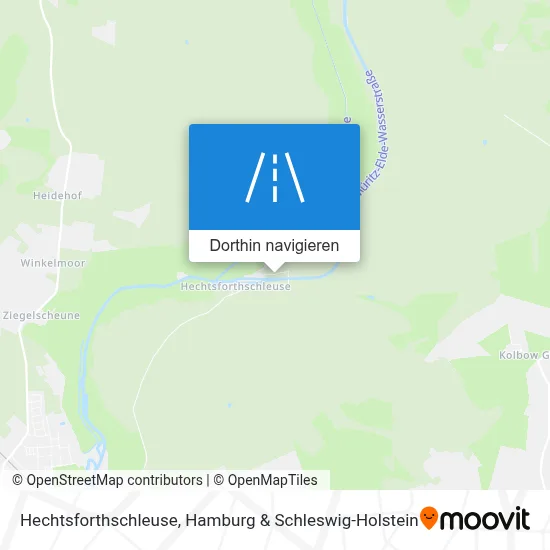Hechtsforthschleuse Karte