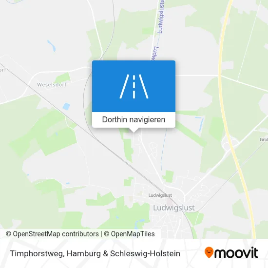 Timphorstweg Karte