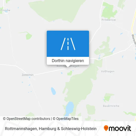 Rottmannshagen Karte
