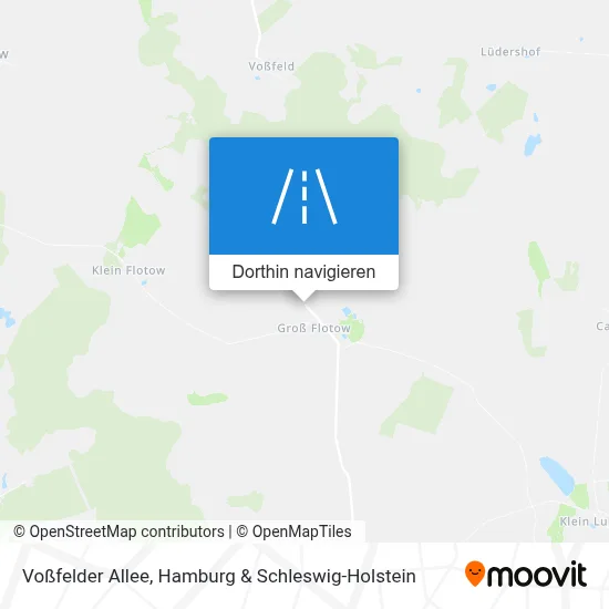 Voßfelder Allee Karte
