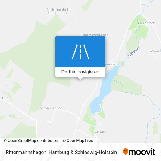 Rittermannshagen Karte