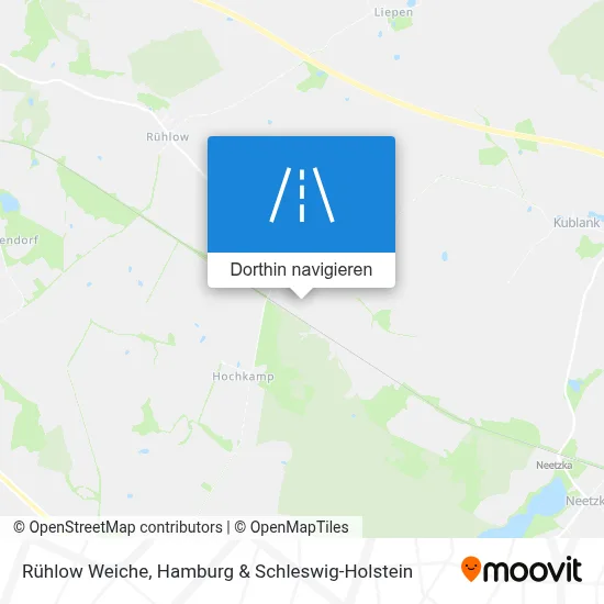 Rühlow Weiche Karte