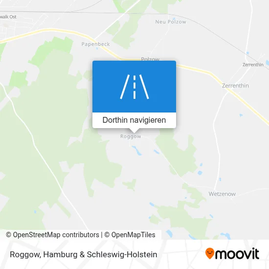 Roggow Karte
