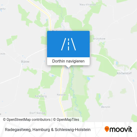 Radegastweg Karte