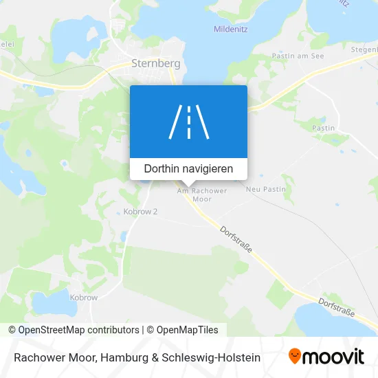 Rachower Moor Karte