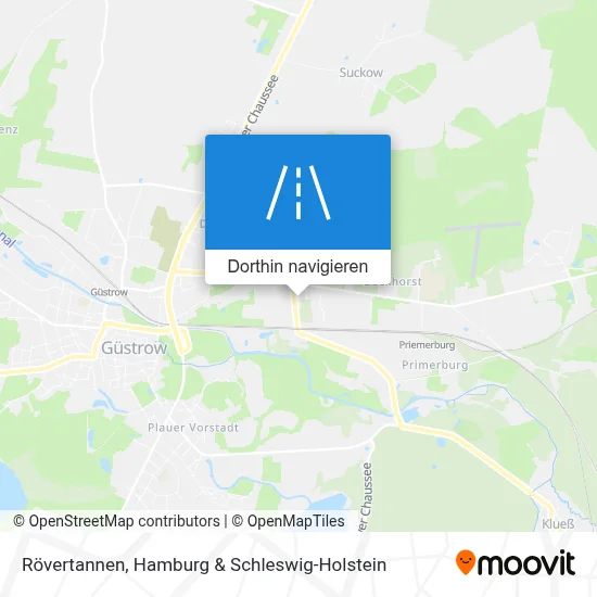 Rövertannen Karte