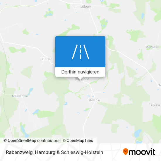 Rabenzweig Karte