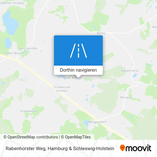 Rabenhorster Weg Karte
