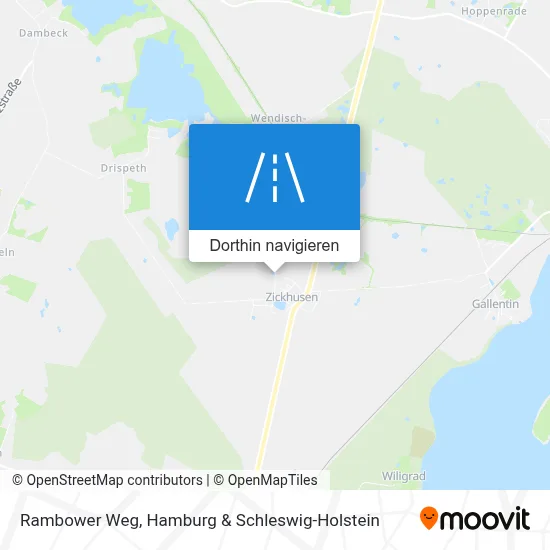Rambower Weg Karte
